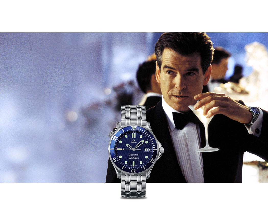 Zegarki Omega, które nosił James Bond od 1995 roku