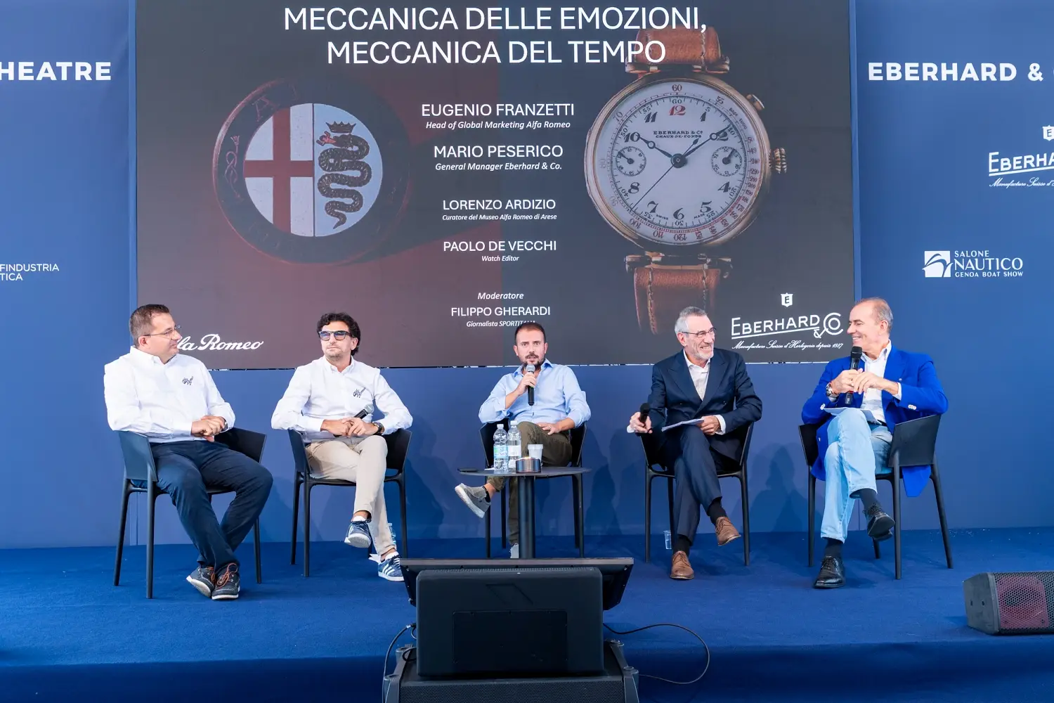 Eberhard & Co. Scafograf 200 MCMLIX Bronze Edition i chronometraż Międzynarodowych Targów Żeglarstwa w Genui