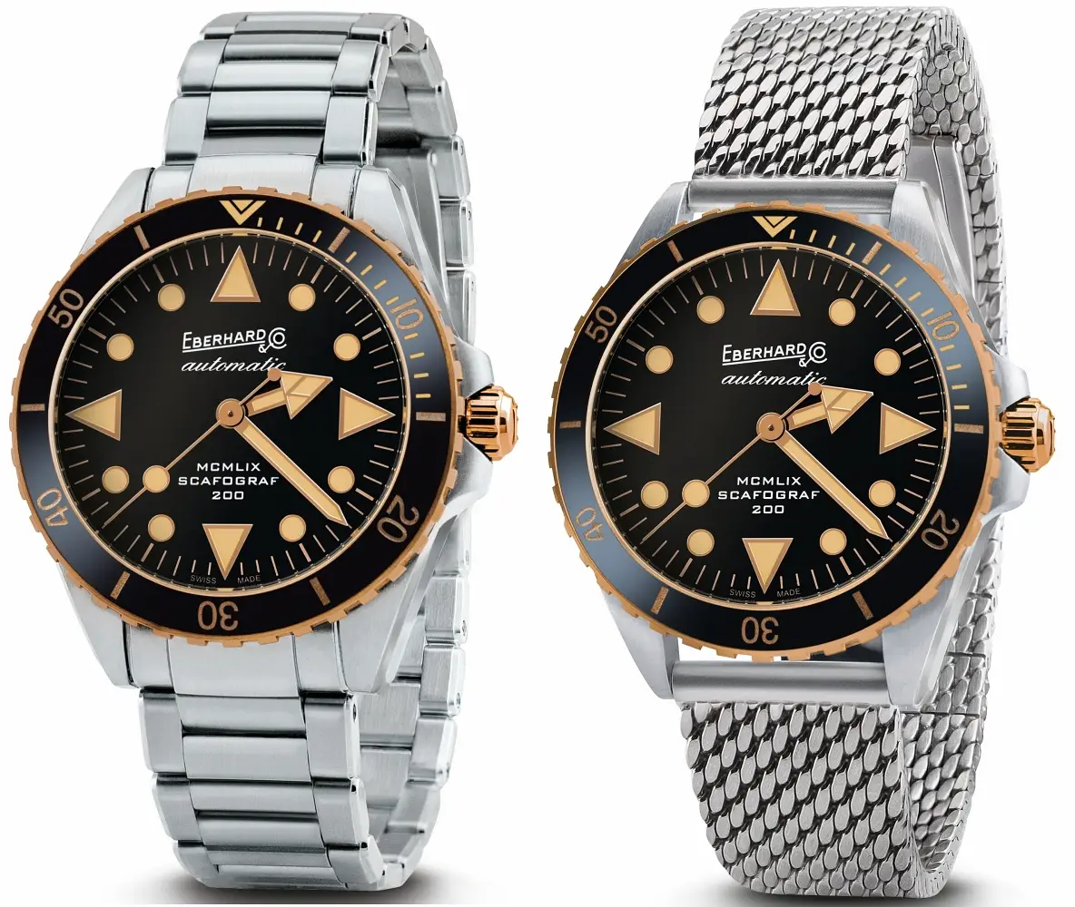 Eberhard & Co. Scafograf 200 MCMLIX Bronze Edition i chronometraż Międzynarodowych Targów Żeglarstwa w Genui