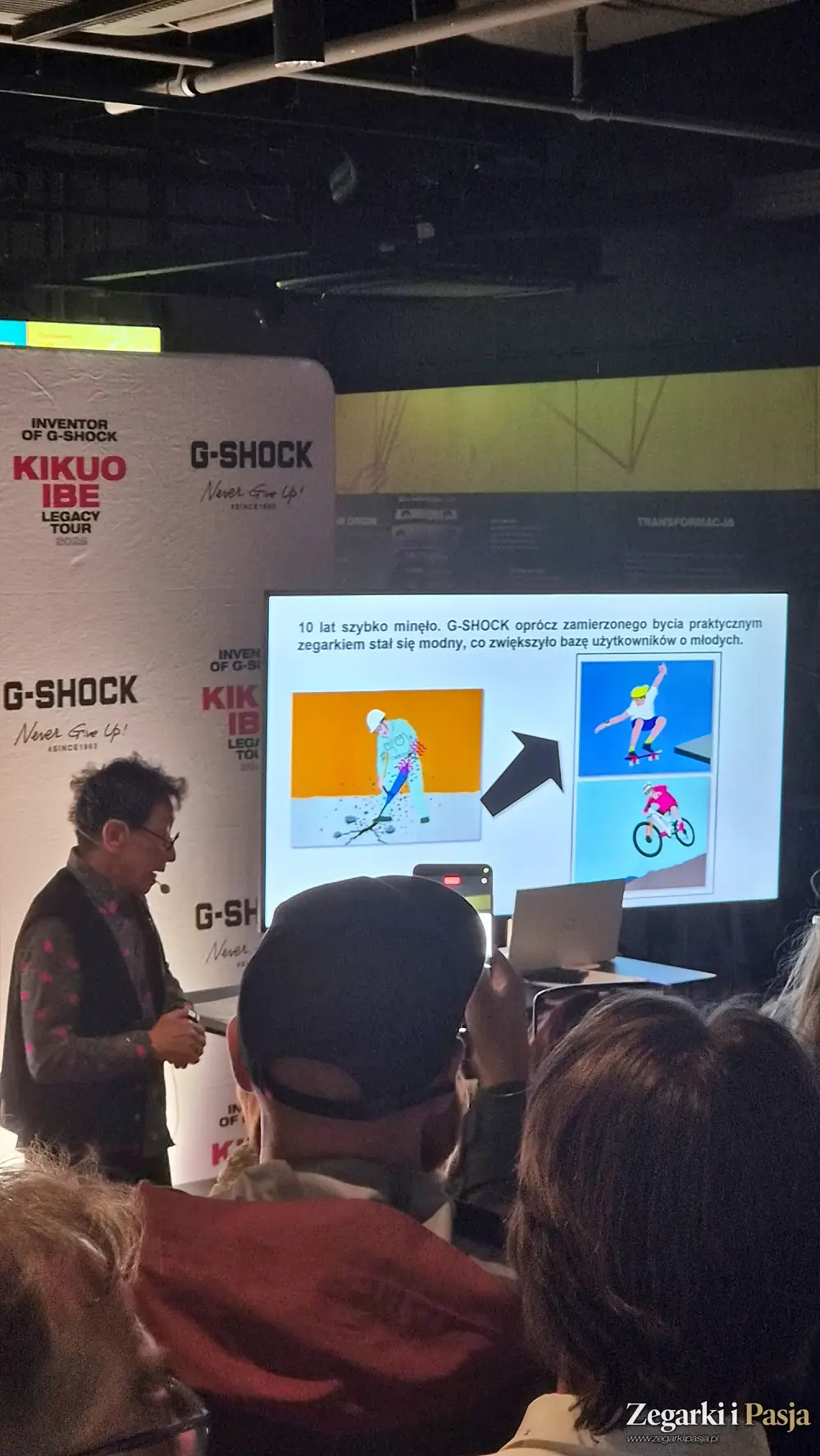 Relacja G-SHOCK Kikuo Ibe Legacy Tour 2026 – Welcome to Poland