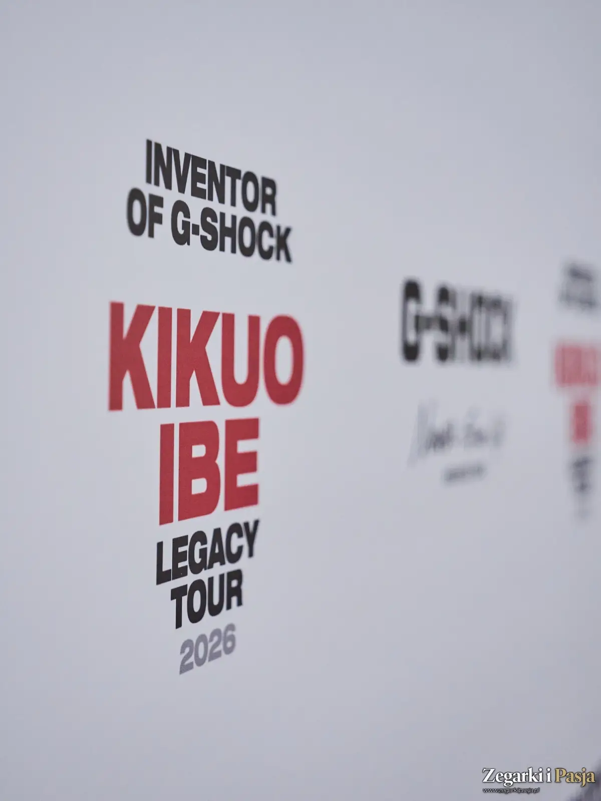 Relacja: G-SHOCK Kikuo Ibe Legacy Tour 2026 – Welcome to Poland