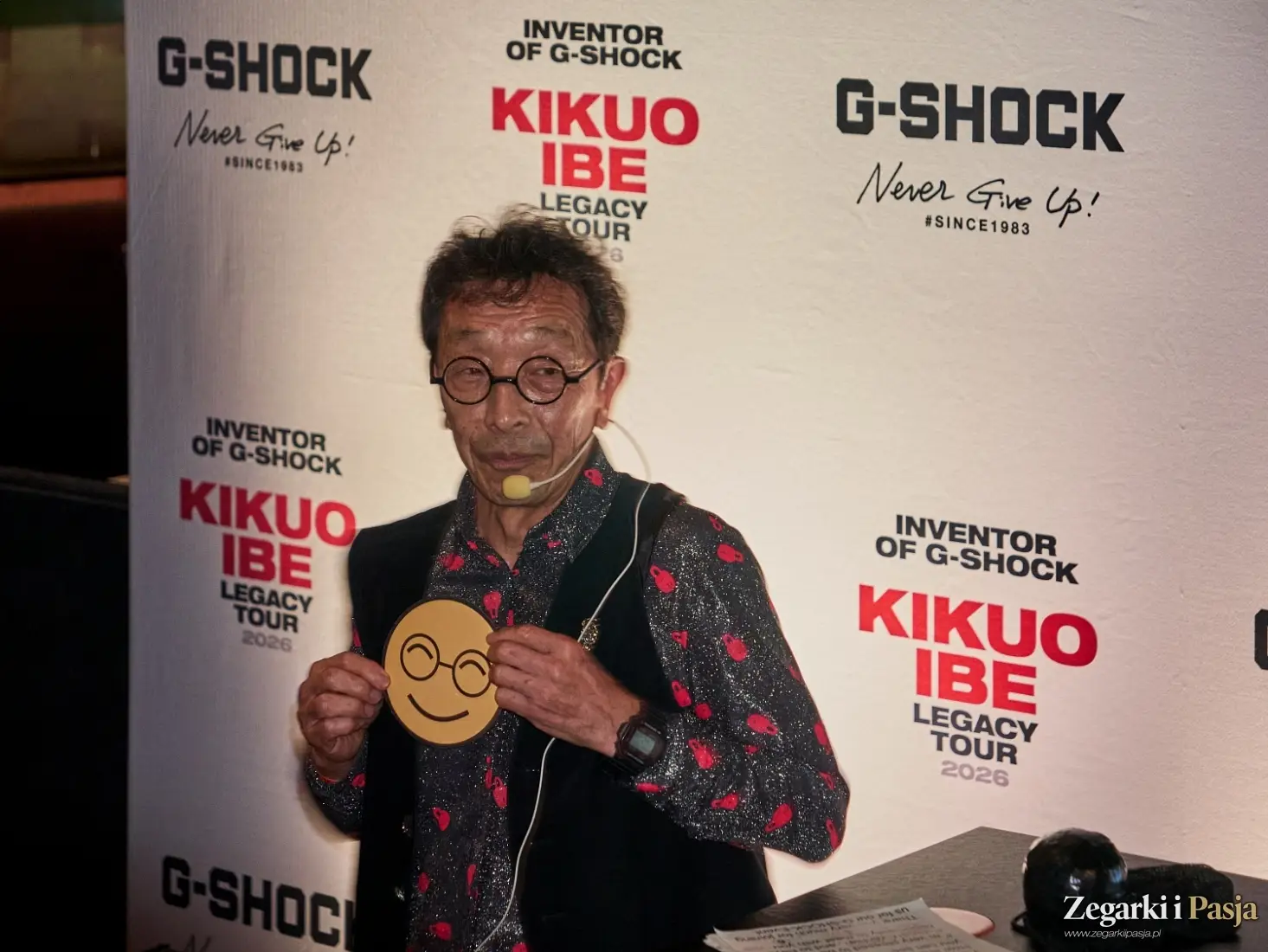 Relacja G-SHOCK Kikuo Ibe Legacy Tour 2026 – Welcome to Poland