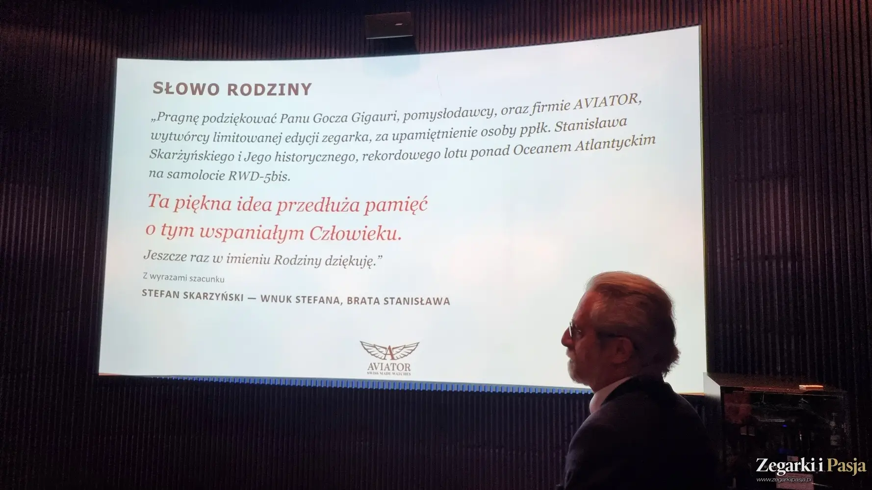 Duma z bycia Polakiem! Relacja z premiery Aviator „Polska Edycja V - Kpt. Pil. S. Skarżyński” 