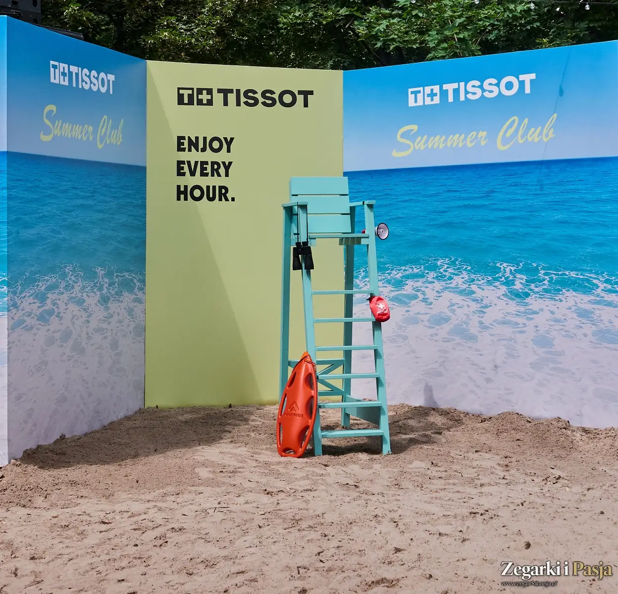 Relacja: Tissot Summer Club. Szum Wisły, szelest liści i rytm tykających sekund