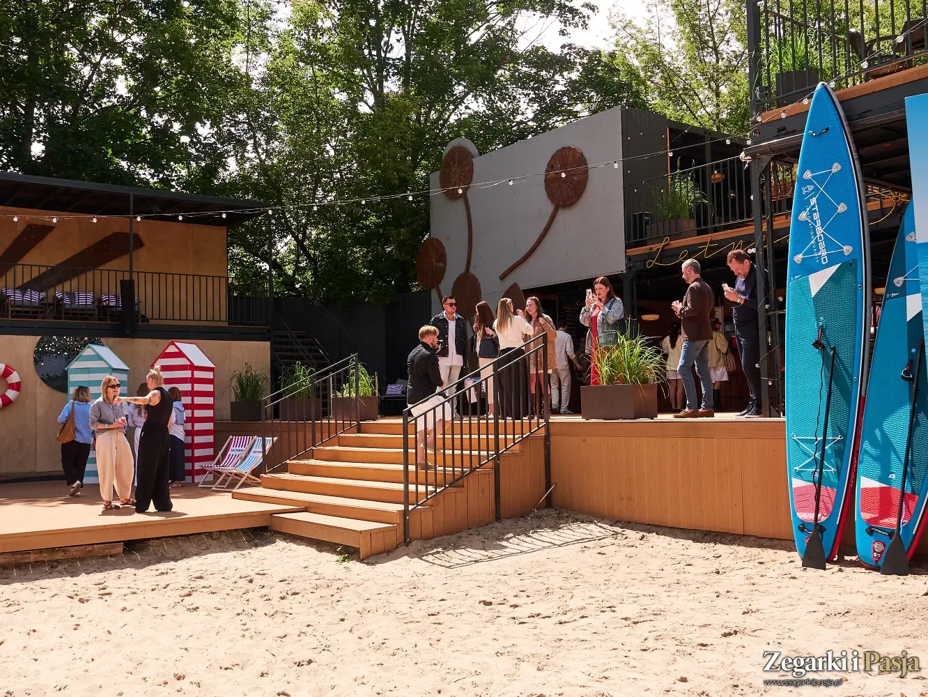 Relacja: Tissot Summer Club. Szum Wisły, szelest liści i rytm tykających sekund