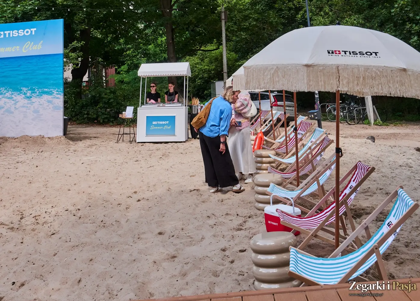 Relacja: Tissot Summer Club. Szum Wisły, szelest liści i rytm tykających sekund