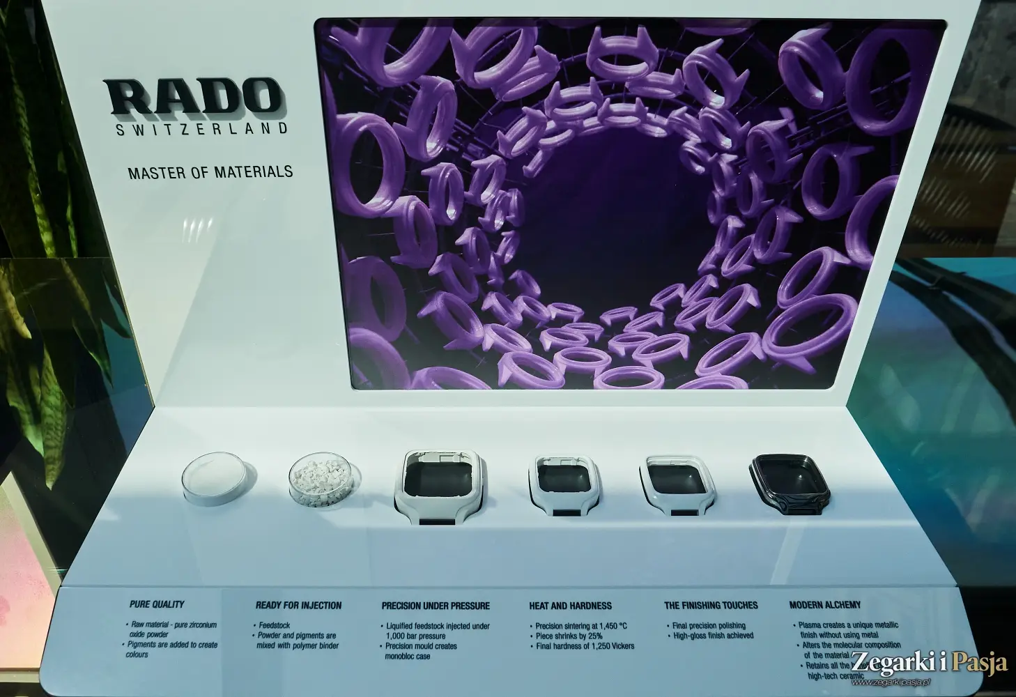 Relacja: 40-lecie Rado High-Tech Ceramic. Alchemia w 1450 stopniach Celsjusza