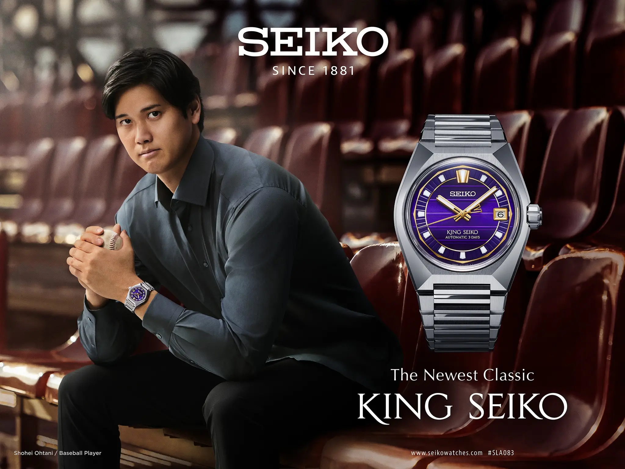 Shohei Ohtani globalnym ambasadorem Seiko