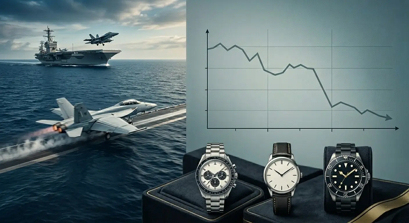 Wpływ wojny na Bliskim Wschodzie na rynek zegarków