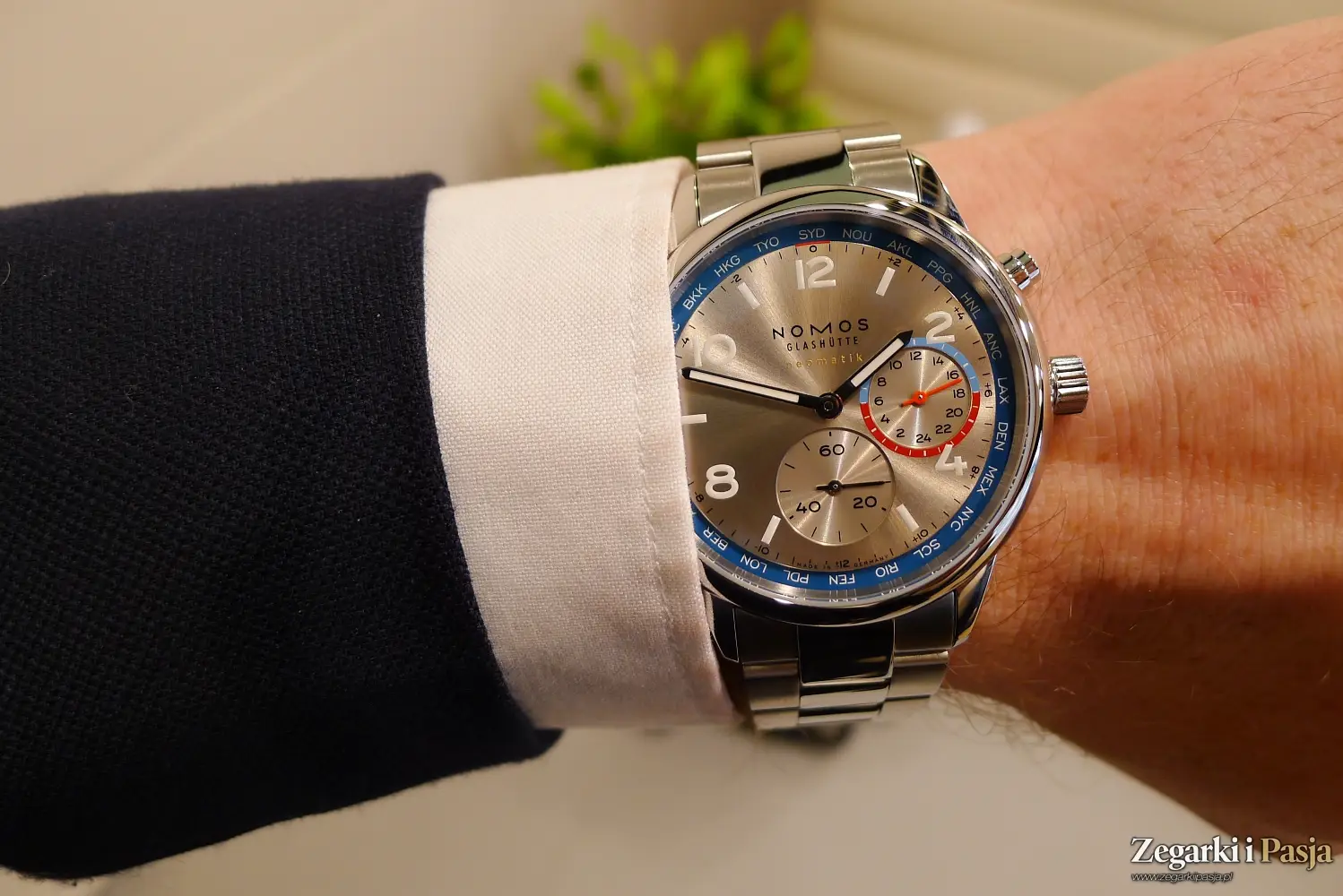 Nagroda iF Design Award 2026 dla Nomos Club Sport neomatik Worldtimer