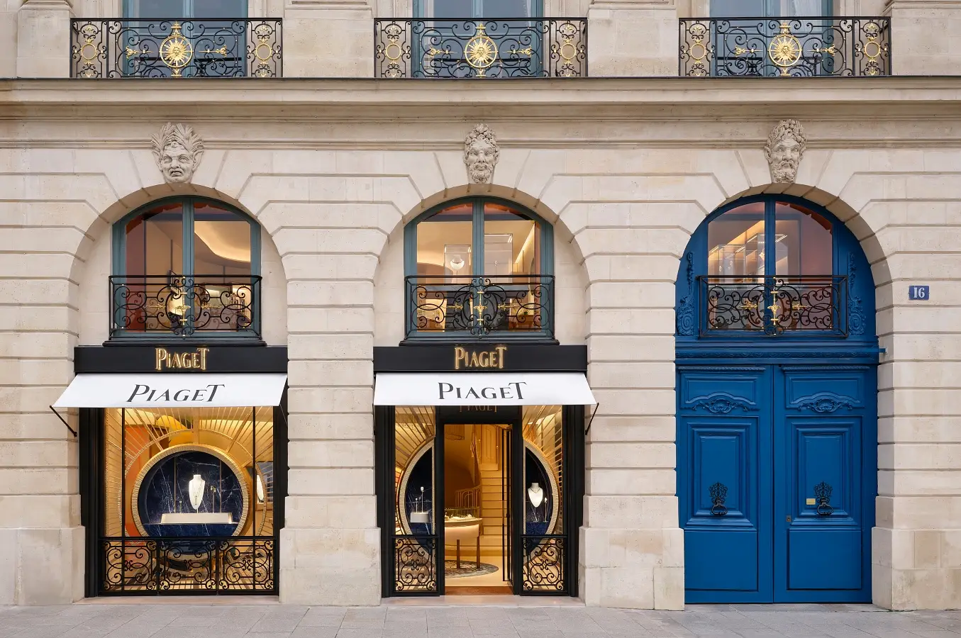 Luksusowa marka Piaget prezentuje swój nowy butik przy Place Vendôme