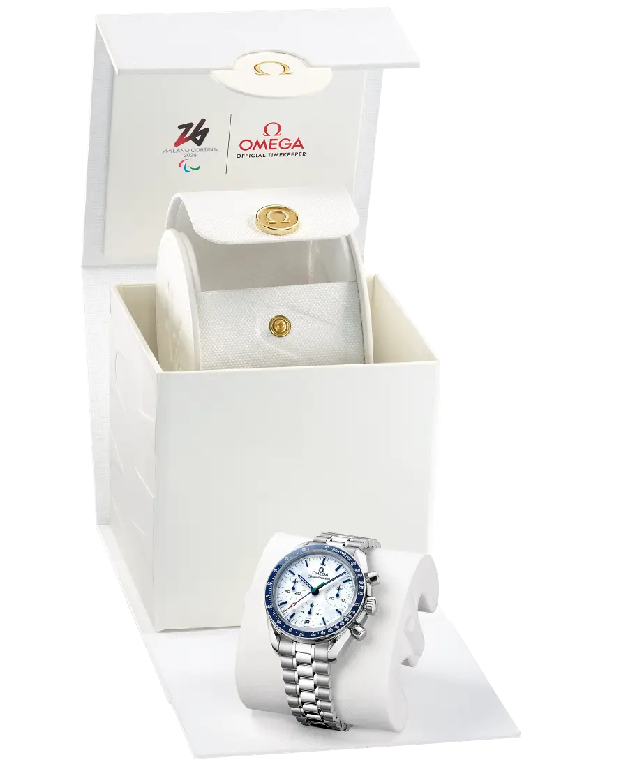 Od walizki ze stoperami do AI. Omega chronometrażystą Igrzysk Milano Cortina 2026