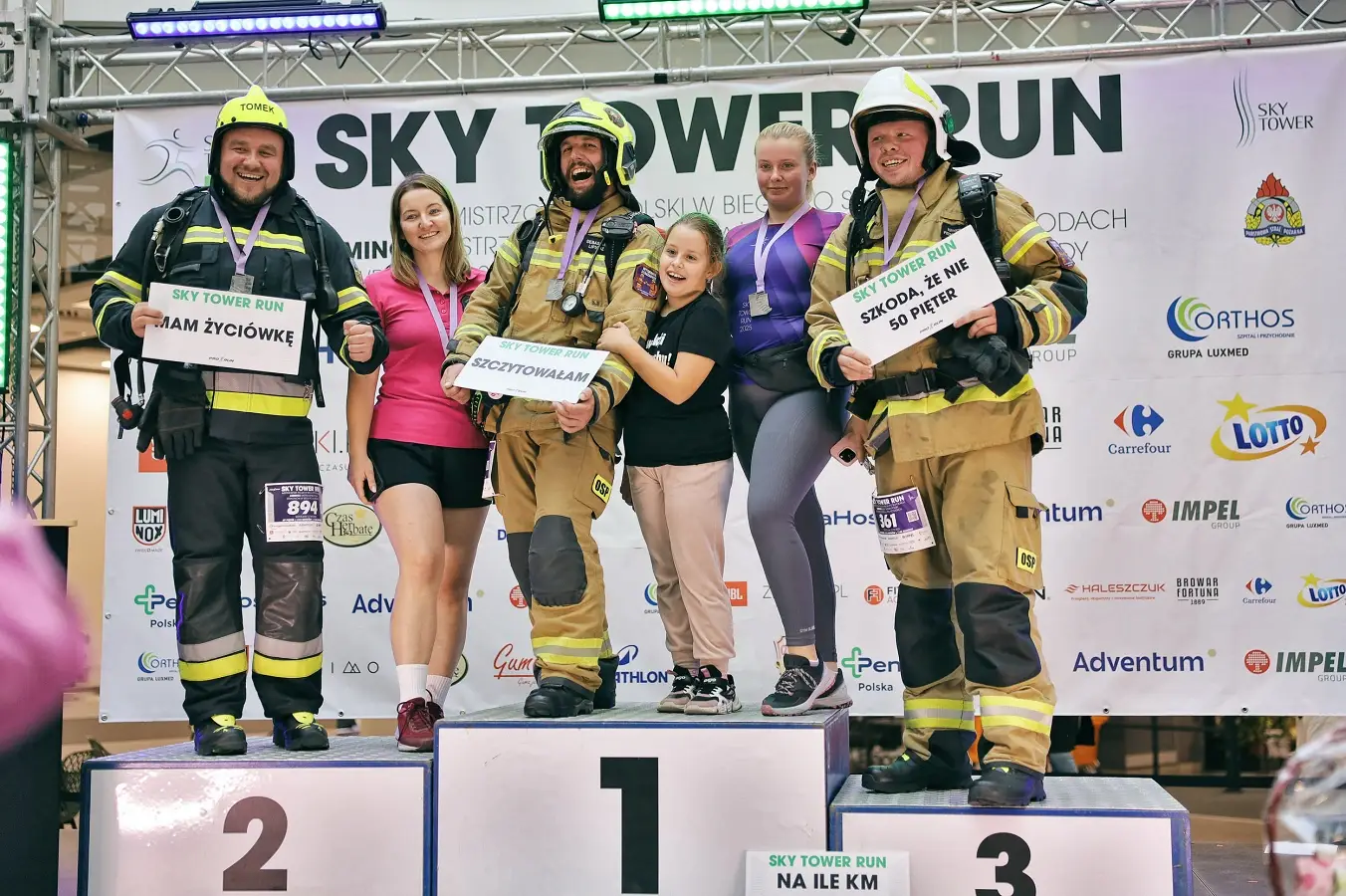 Wyścig „Luminox Mistrzostwa Polski Strażaków Sky Tower Run” 2025