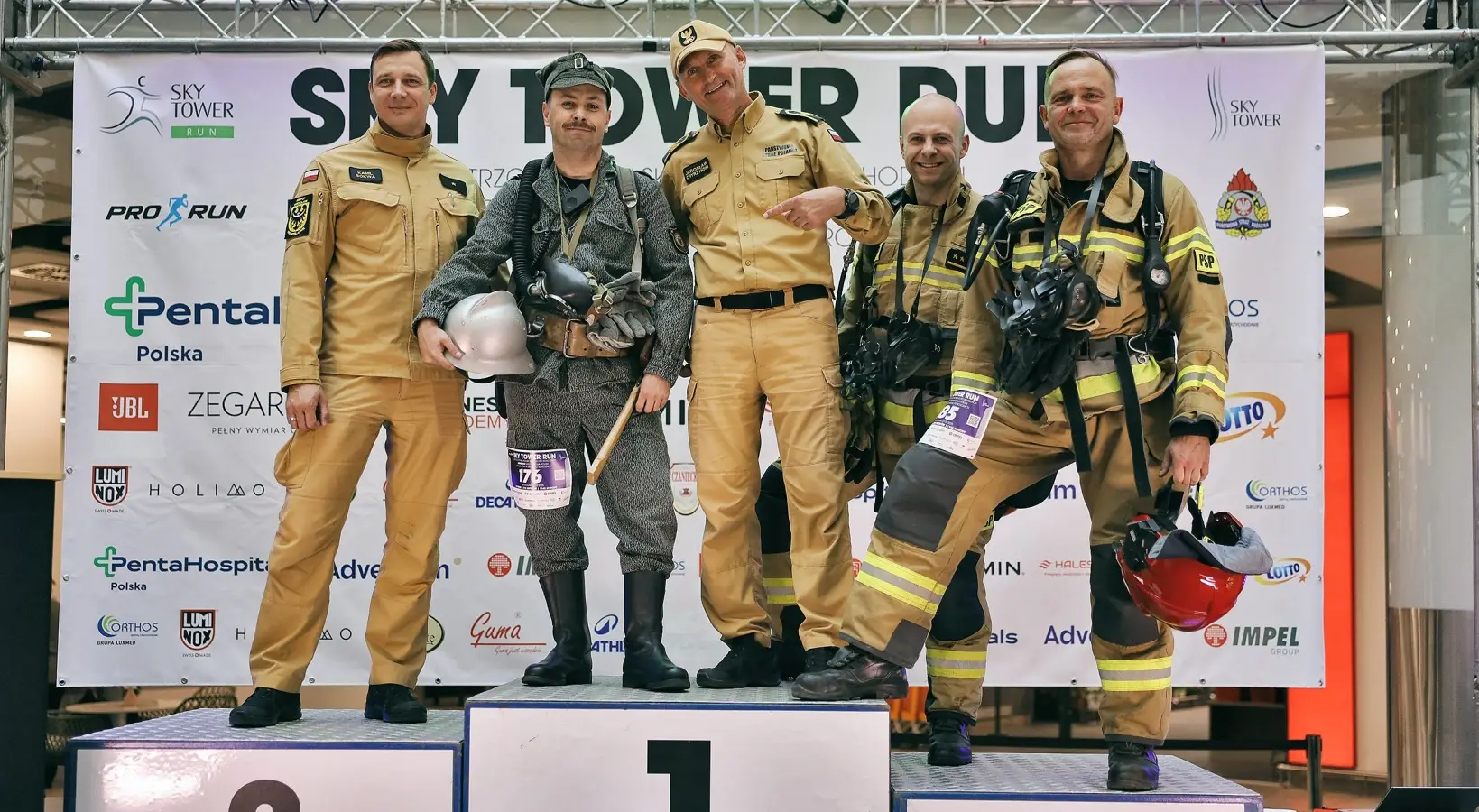 Wyścig „Luminox Mistrzostwa Polski Strażaków Sky Tower Run” 2025