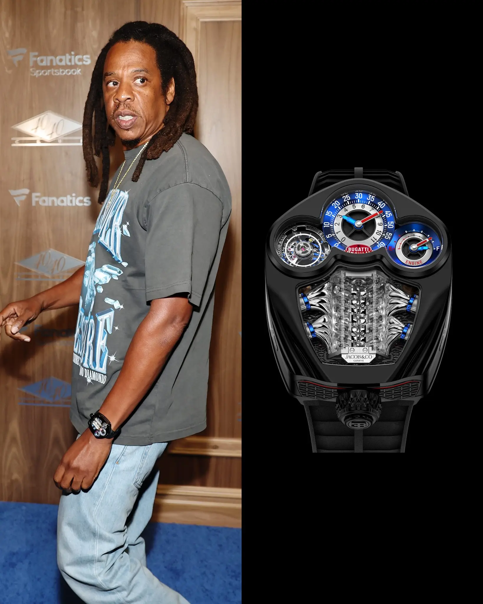 Jay-Z pierwszym posiadaczem zegarka Jacob & Co. Bugatti Tourbillon