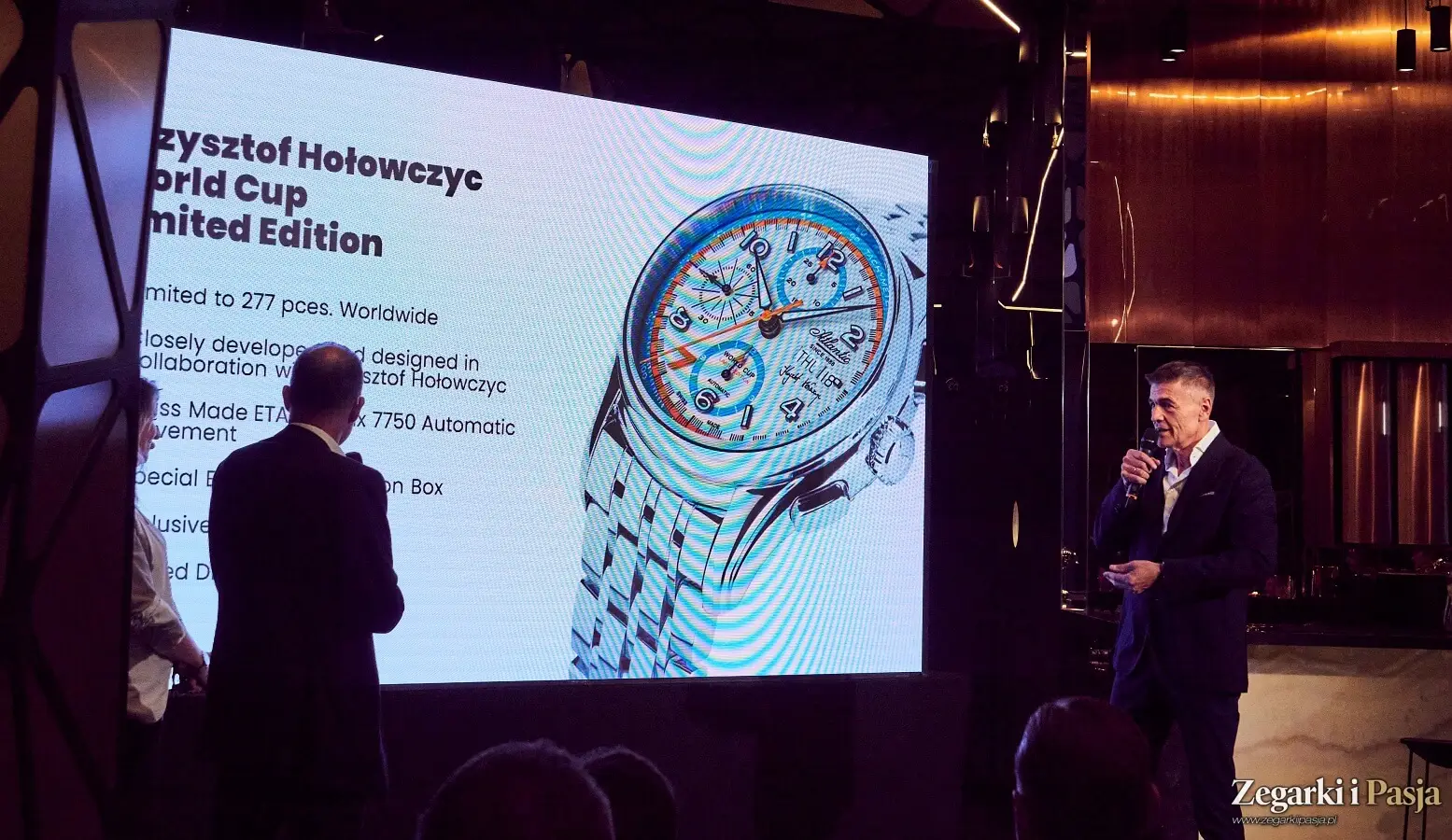 Premiera zegarka Atlantic World Cup Limited Edition Krzysztof Hołowczyc
