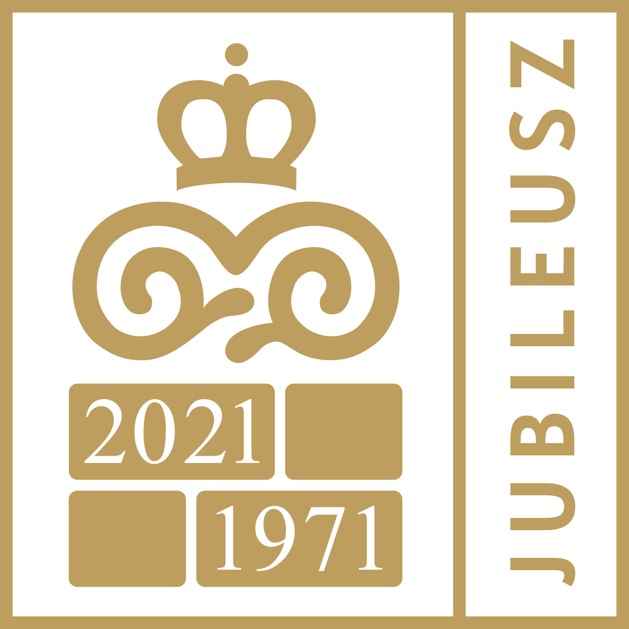 Logo Jubileusz odbudowy Zamku Królewskiego w Warszawie