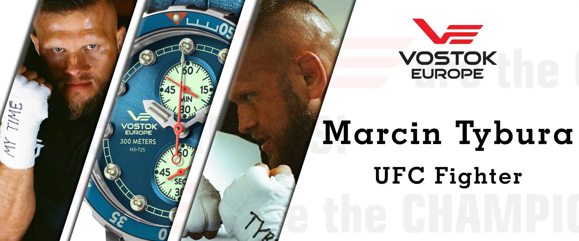 Marcin Tybura - Ambasador marki Vostok Europe na UFC