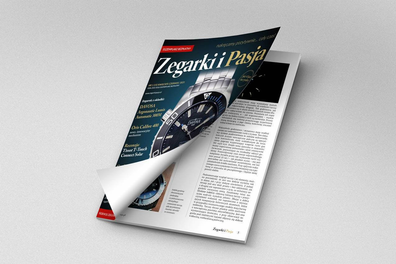 Magazyn Zegarki i Pasja NR 15  – już dostępny! Kwiecień – Czerwiec 2021