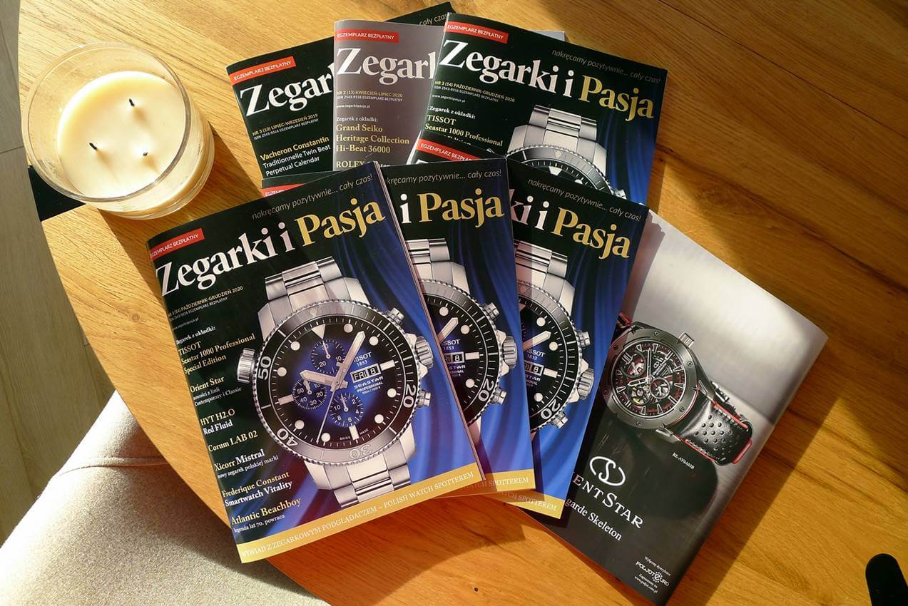 Magazyn Zegarki i Pasja NR 14 – już dostępny! Październik – Grudzień 2020