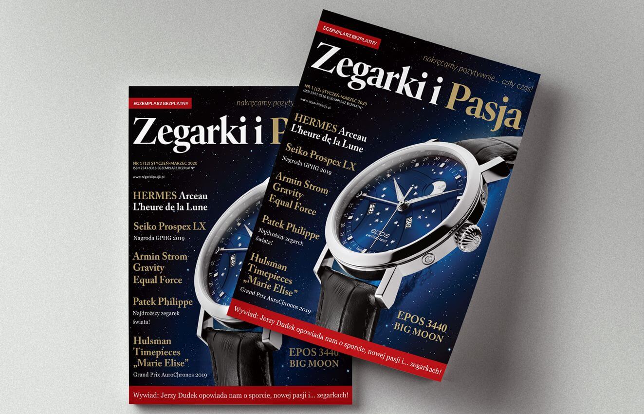 Magazyn Zegarki i Pasja NR 12 – już dostępny! Styczeń – Marzec 2020