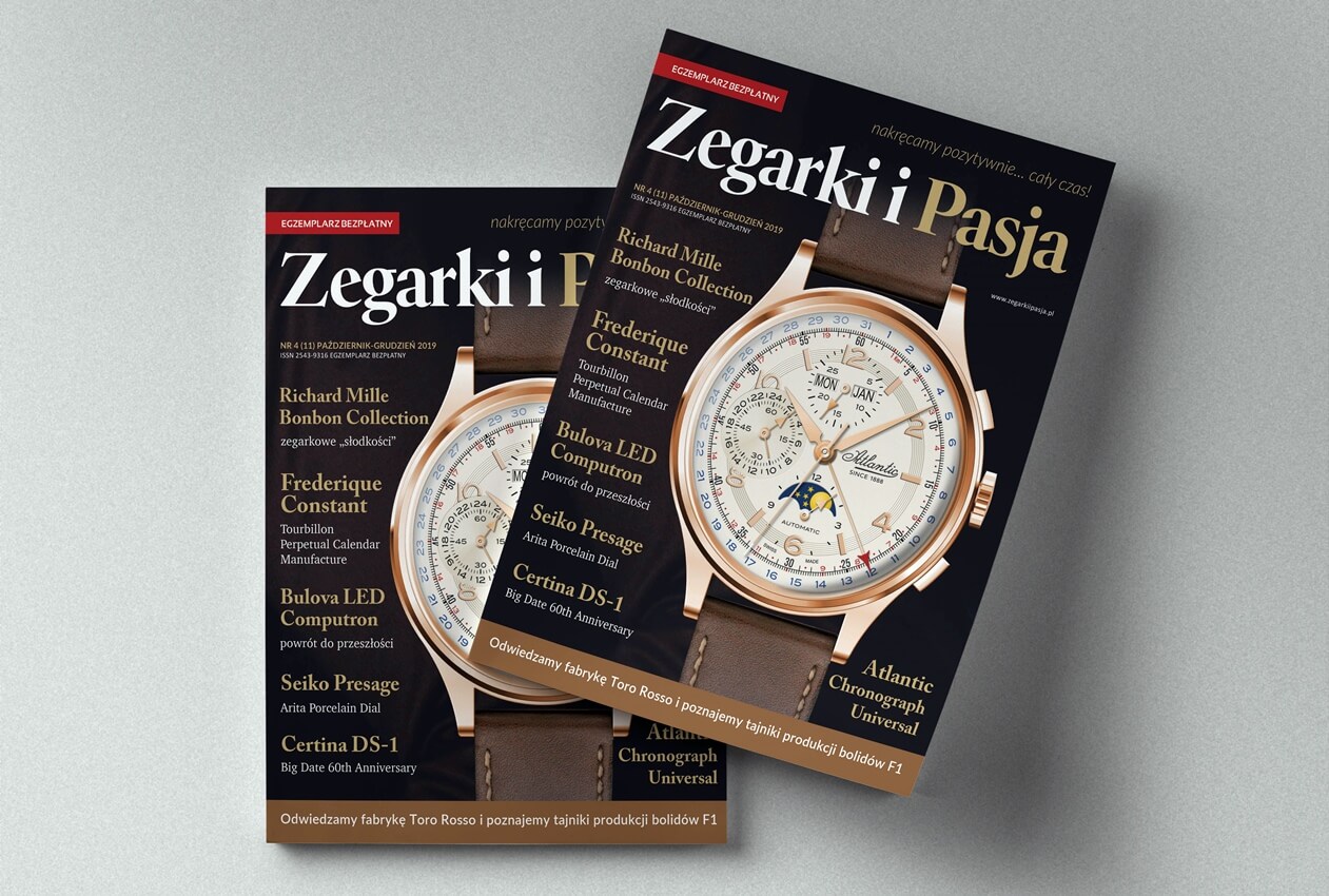 Magazyn Zegarki i Pasja NR 11  – już dostępny! Październik – Grudzień 2019