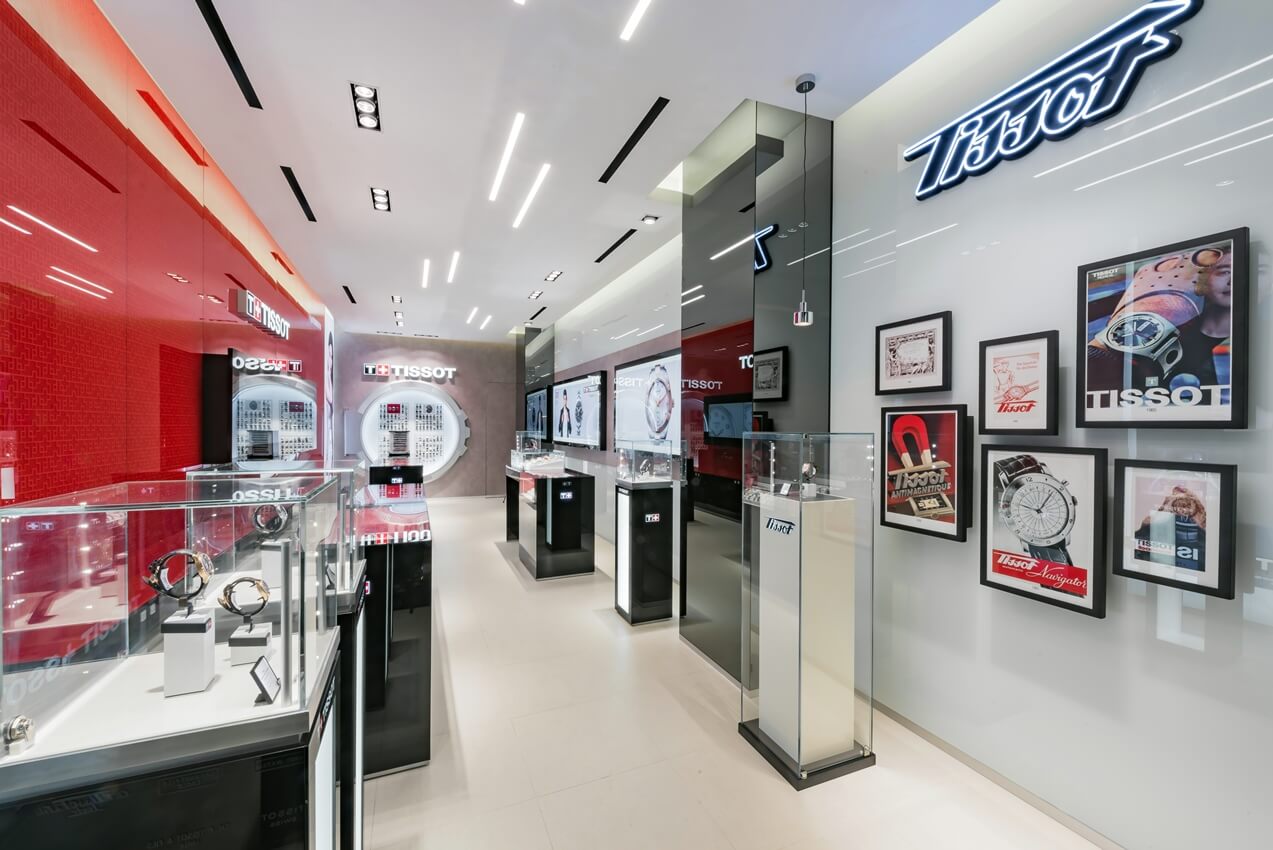 News: nowe, innowacyjne sklepy koncepcyjne TISSOT i ponad 360 butików w 10 lat!