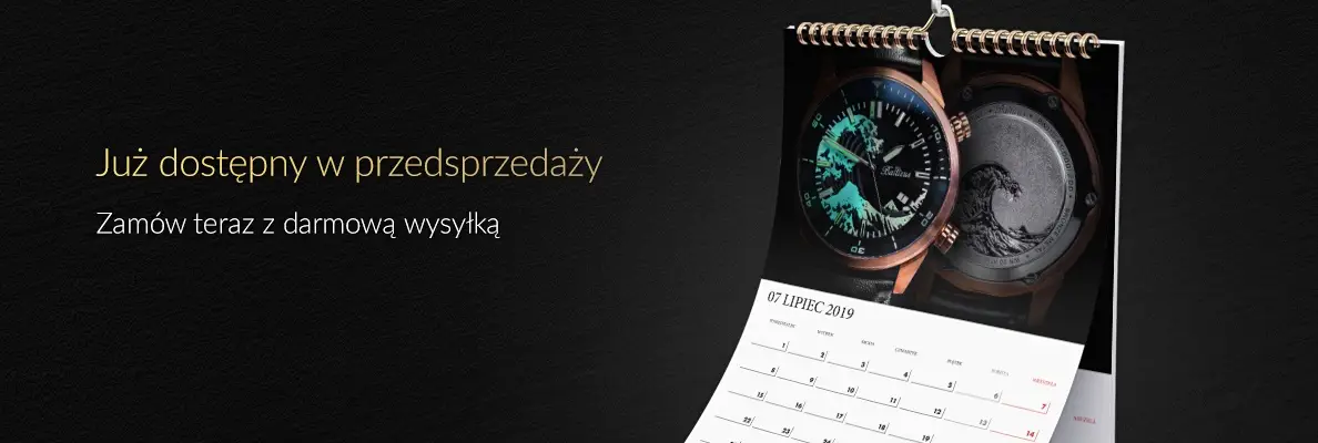 Pierwszy kalendarz Zegarki i Pasja - wydanie na 2019 rok!