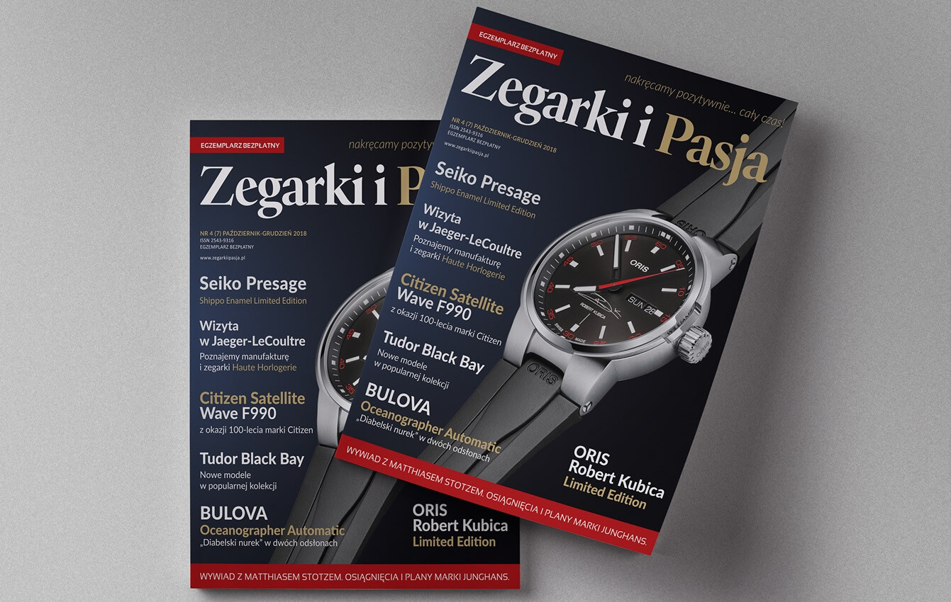 Magazyn Zegarki i Pasja NR 7 – już dostępny! Październik – Grudzień 2018
