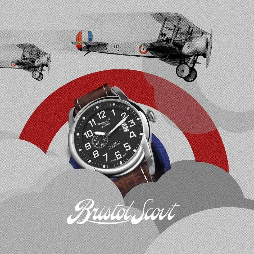 Aviator Swiss Made. Zegarki lotnicze. Prezentacja