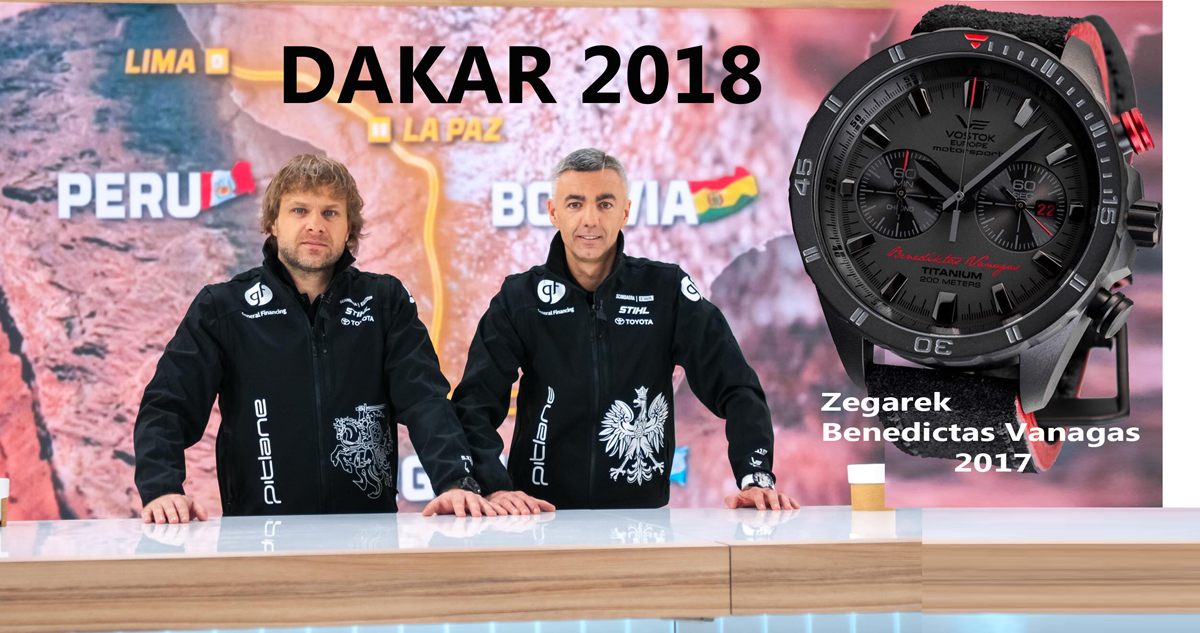 Vostok Europe i załoga Vanagas Rozwadowski, Dakar 2018