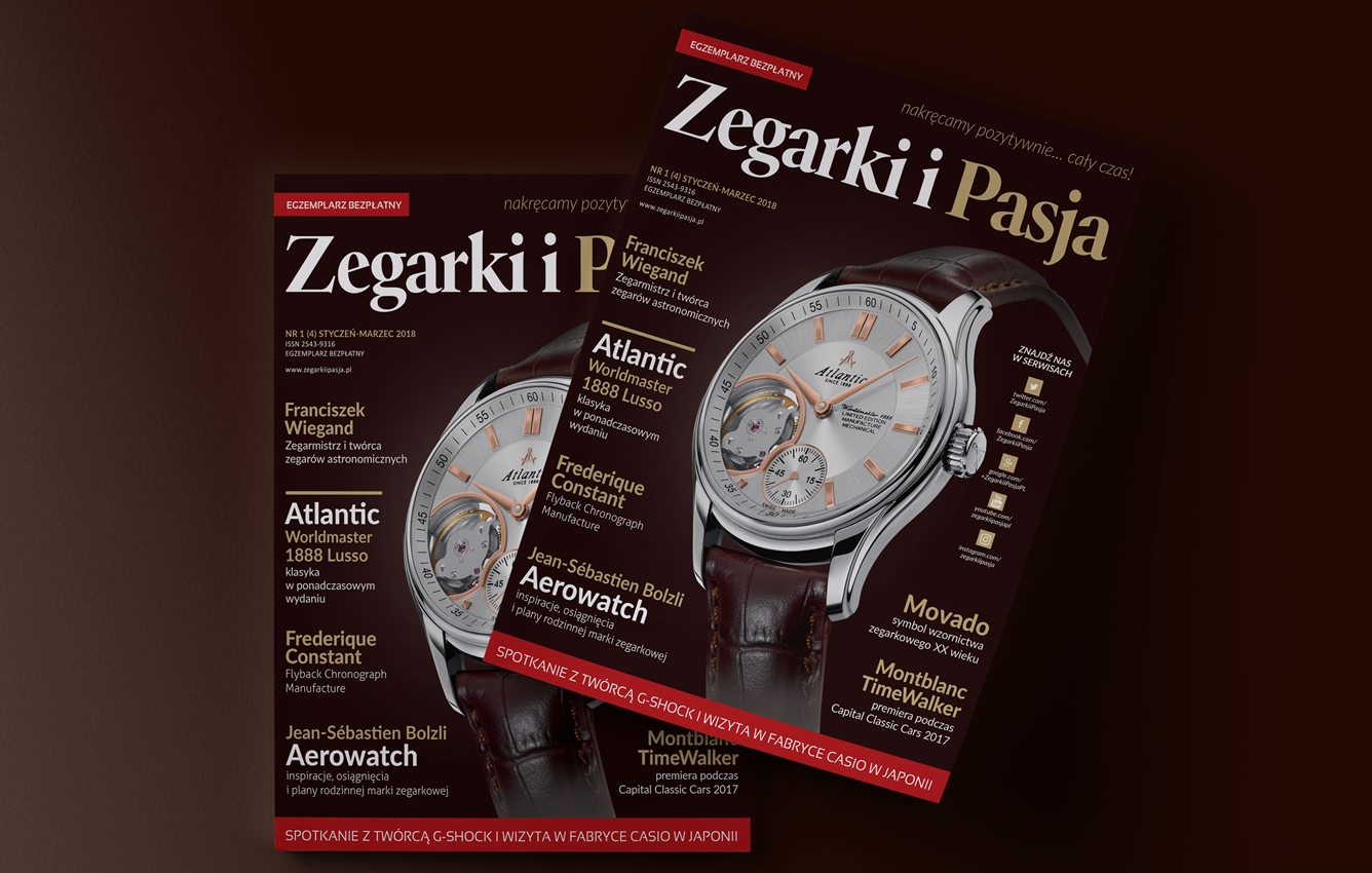 Magazyn Zegarki i Pasja NR 4 – już dostępny! Styczeń - Marzec 2018