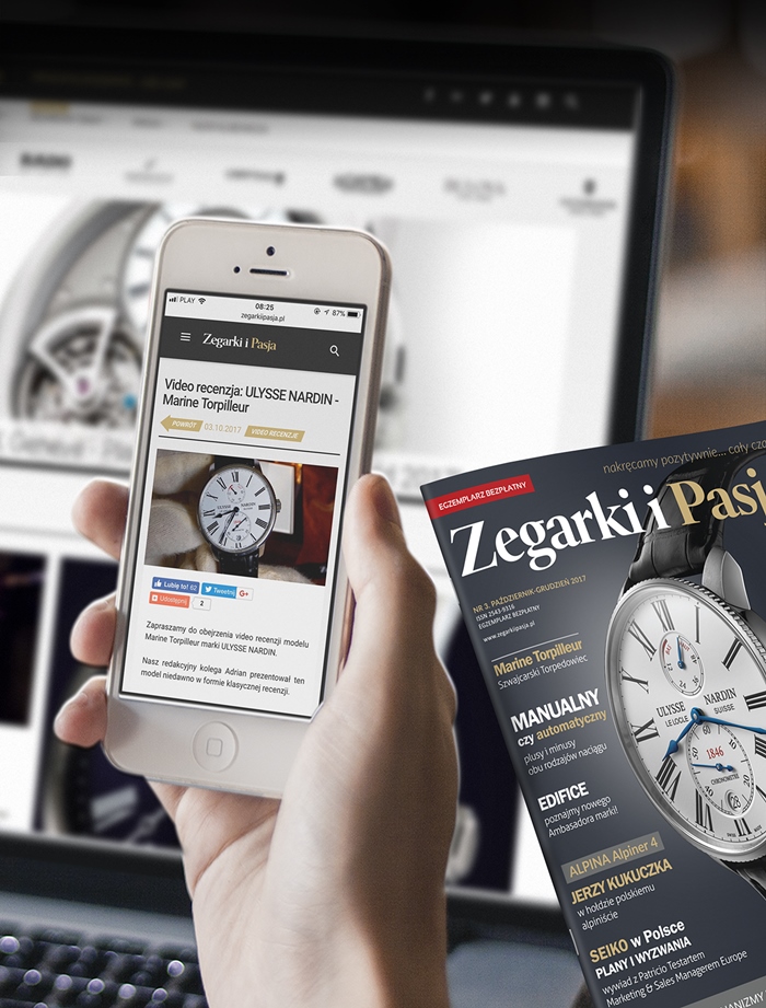 Magazyn Zegarki i Pasja NR 3 – już dostępny! Październik - Grudzień 2017