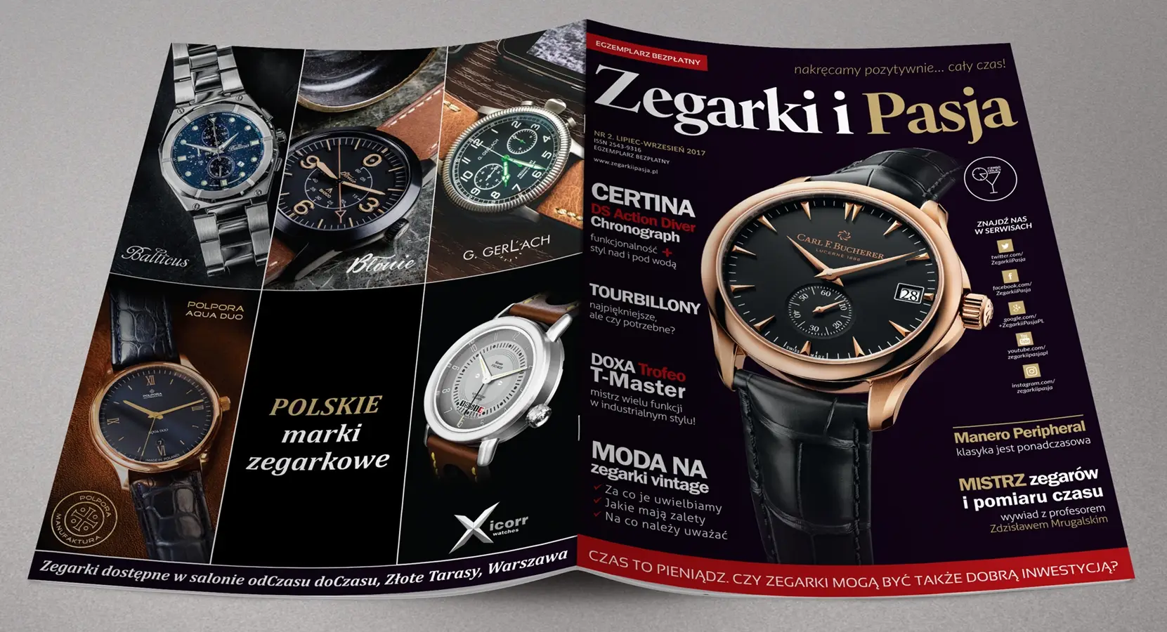 Magazyn Zegarki i Pasja – NR 2. Lipiec-wrzesień 2017
