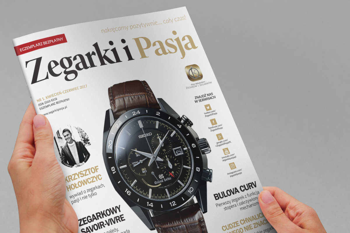 Magazyn Zegarki i Pasja – pierwszy bezpłatny kwartalnik o zegarkach w Polsce!