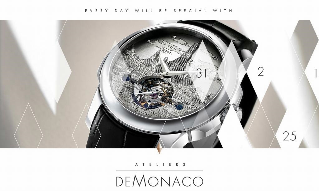 Niezwykłe zegarki Atelier de Monaco w Polsce – wystawa 24-26.02.2017
