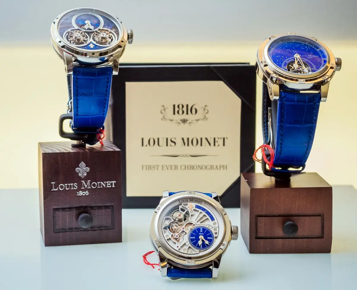 Zegarki Louis Moinet w salonie Ferrari