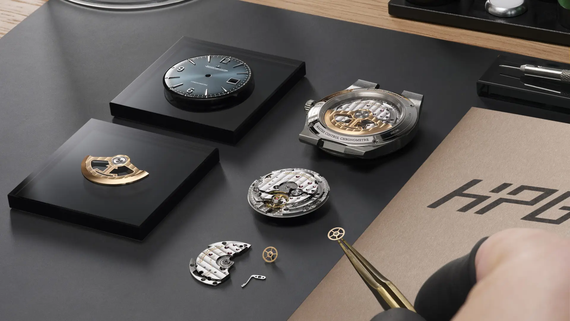 Jaeger-LeCoultre i pieczęć „High Precision Guarantee Seal”. 