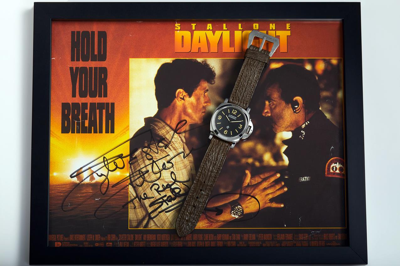 Zegarek Panerai Sylvestra Stallone z filmu Daylight 