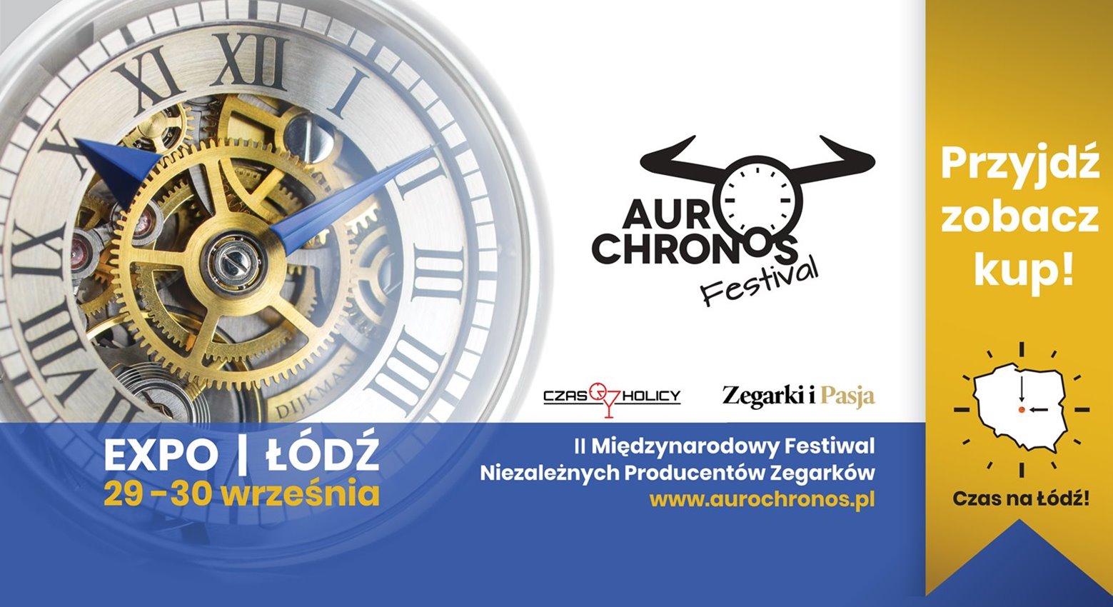 Festiwal AuroChronos 2018 – już drugi raz, czas na Łódź!