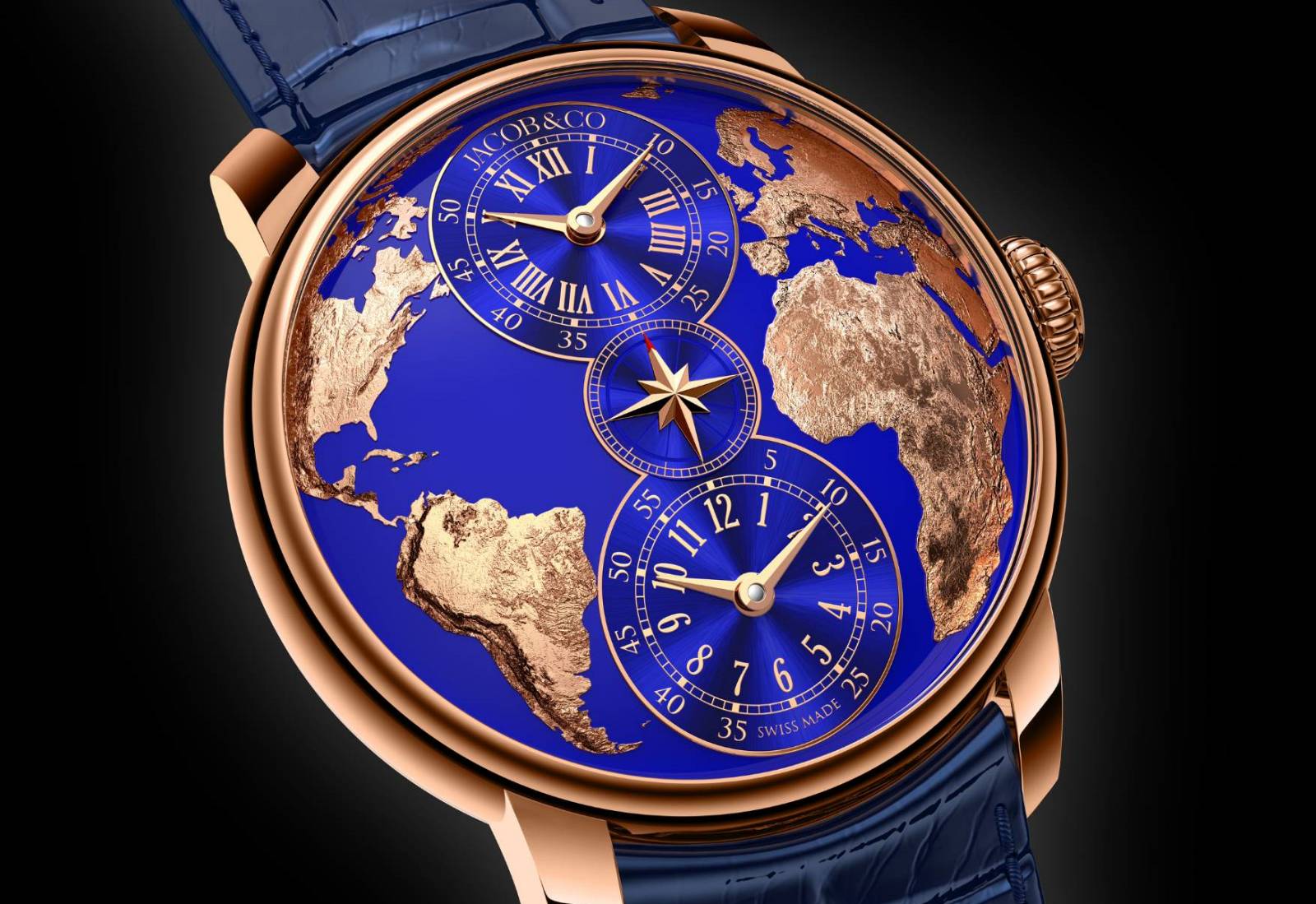 Jacob & Co. The World Is Yours Dual Time Zone 