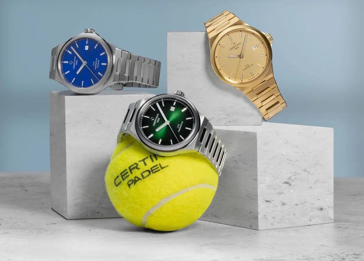 Nowe zegarki sportowe Certina DS-7: Powermatic 80 i Precidrive Chronograph