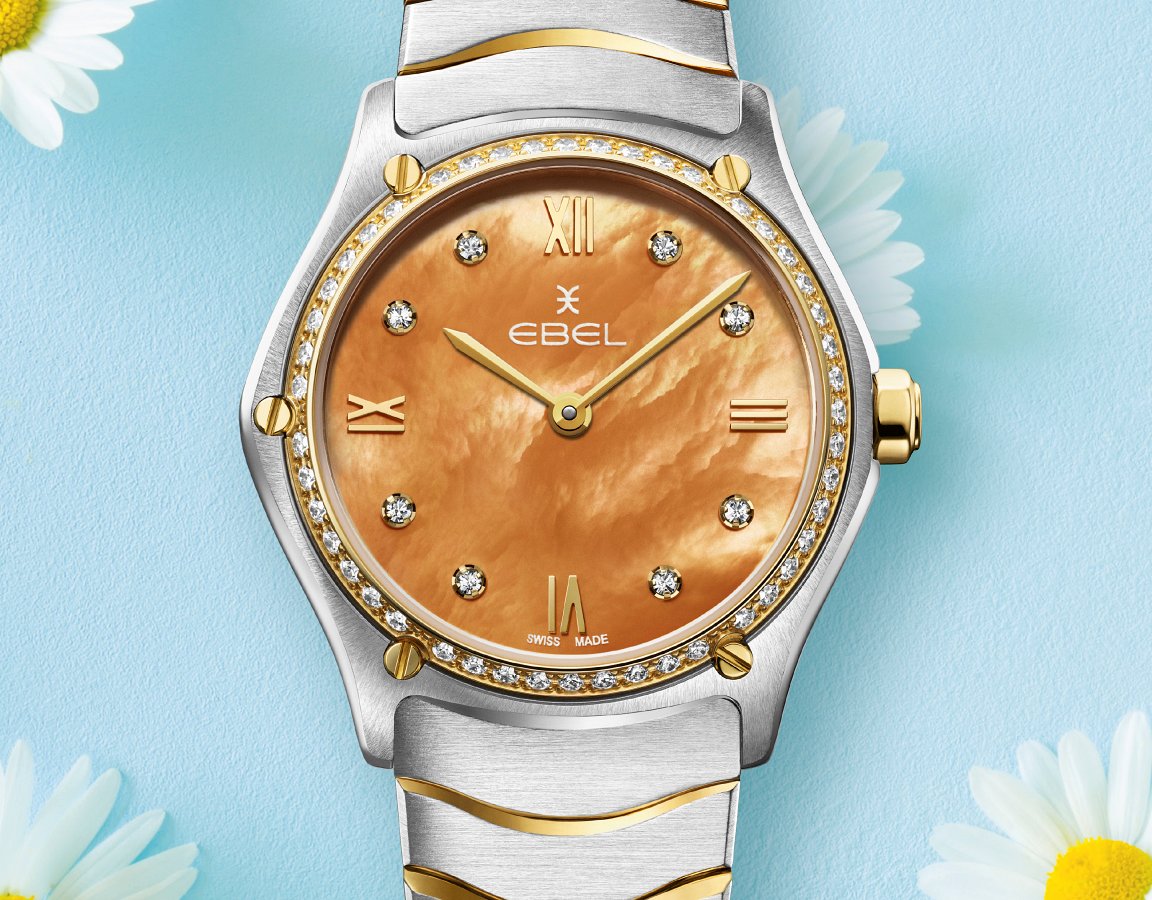 Ebel Sport Classic. Sportowe damskie zegarki w świeżych, letnich kolorach
