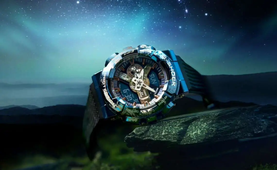 Widok Ziemi z kosmosu. Nowy zegarek G-SHOCK—110 EARTH-1AER
