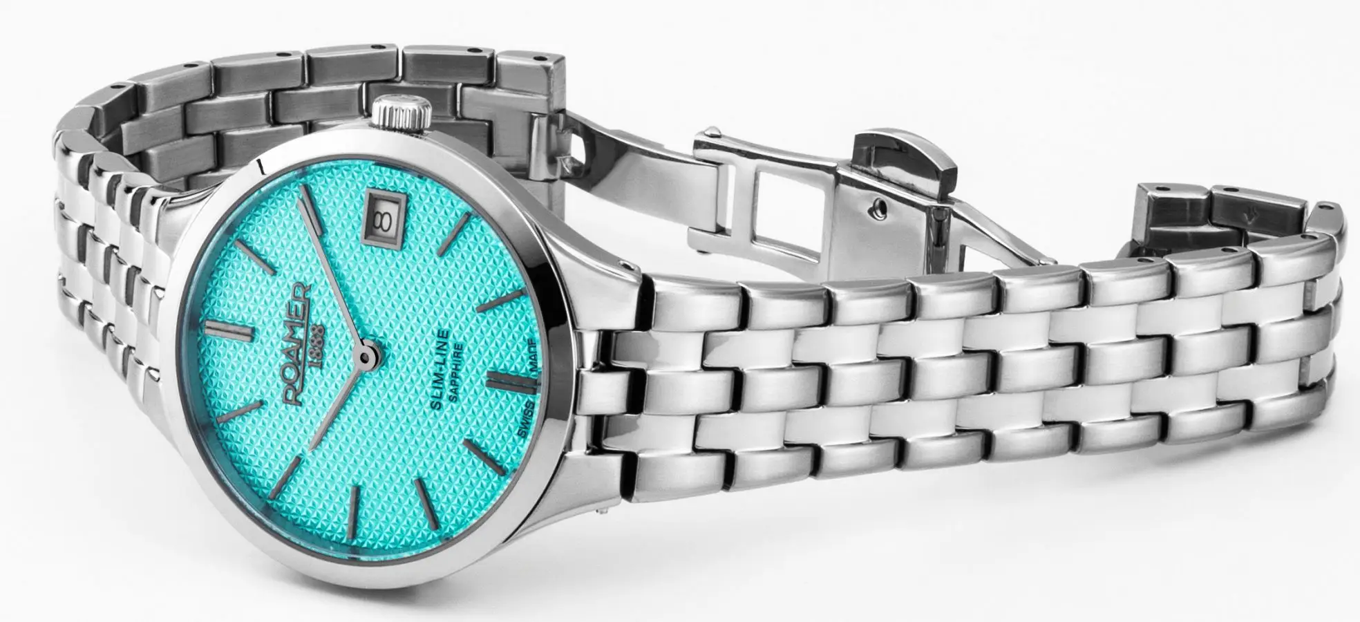 Nowa kolekcja zegarków Roamer z tarczami w świeżym kolorze Sky Blue!