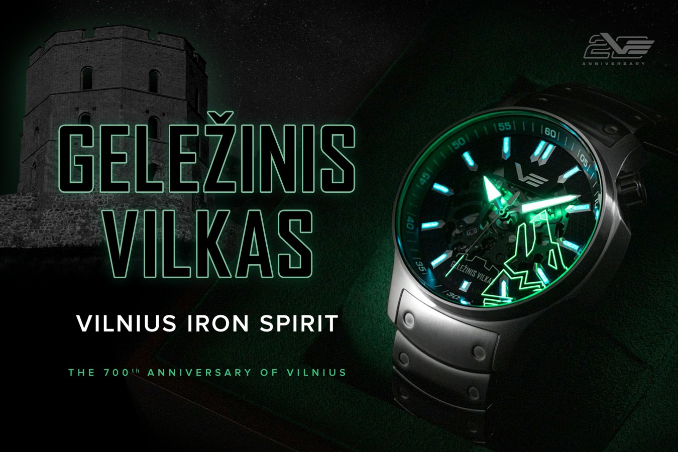 Limitowany zegarek Vostok Europe Geležinis Vilkas "Iron Wolf". Legenda wiecznie żywa