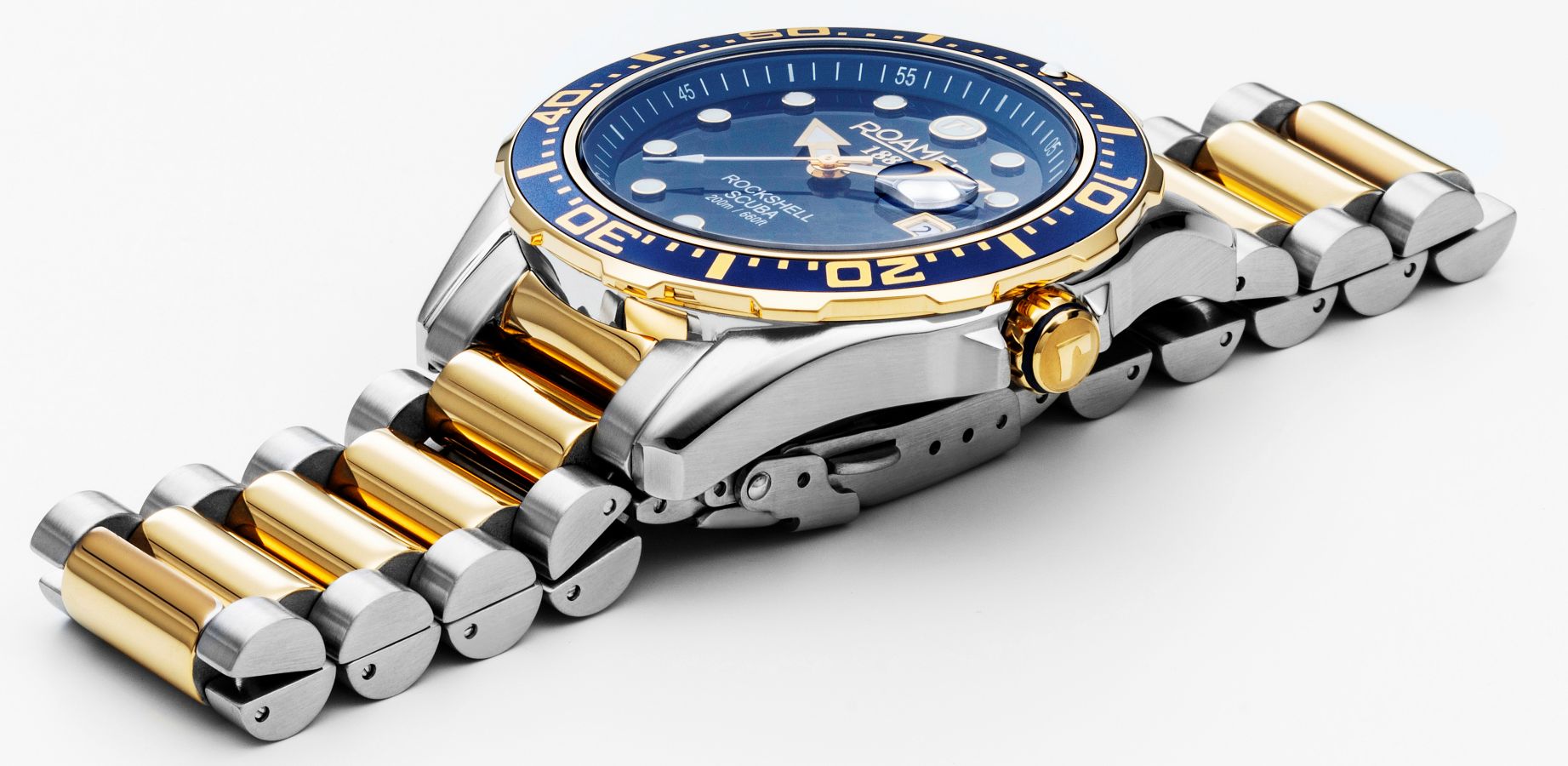 Roamer Rockshell Mark III Scuba - duży, sportowy zegarek. Typowy diver