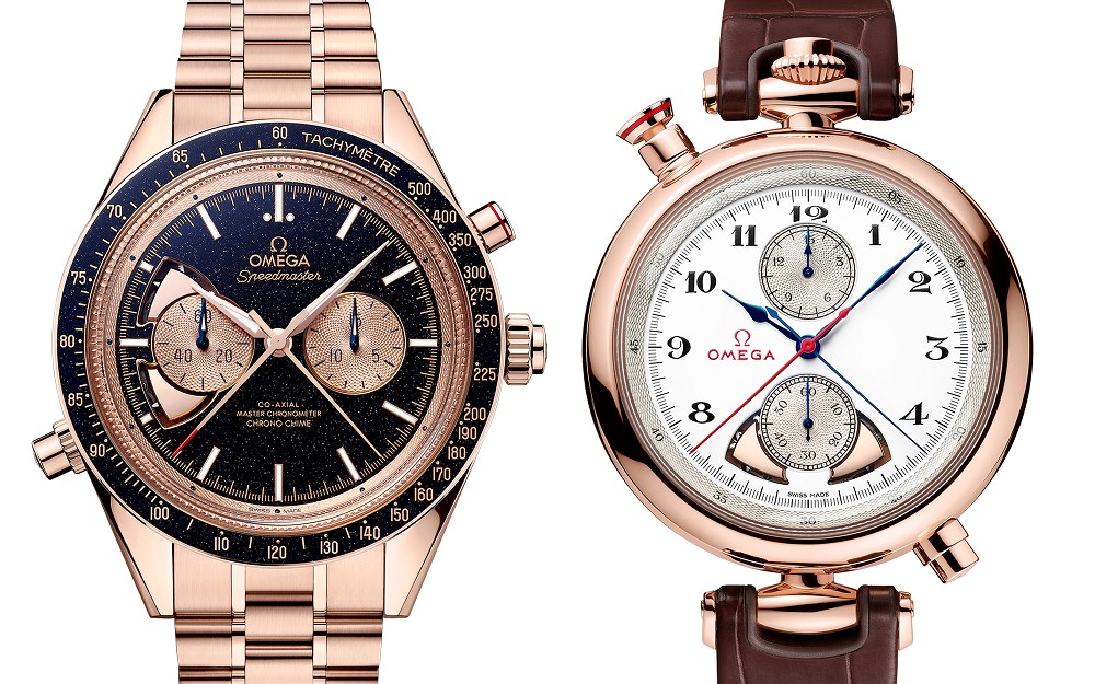 Dwa niezwykłe zegarki Omega Olympic 1932 Chrono Chime i Speedmaster Chrono Chime 