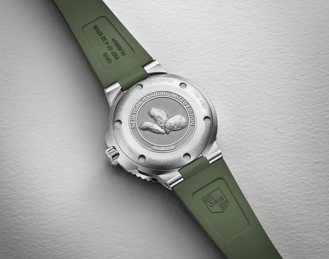 Miliard ostryg i wyjątkowy zegarek. Oris Aquis New York Harbor Limited Edition