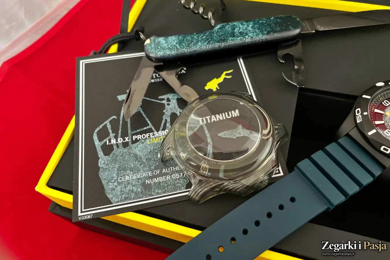 Recenzja: Victorinox I.N.O.X. Professional Diver Titanium Limited Edition
